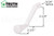 ADA Window Crank Handle (Truth Hardware 5/16" Spindle 11403) (White)