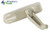 Operator Cover & Folding Handle (Truth Hardware 'Entrygard' 12905) (Beige)