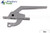 Locking Handle (Truth Hardware 24.13) (Silver) (1)