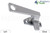 Cam Handle (Offset Base) (Pole Operated) (Truth Hardware 25.70) (Silver) (Left)
