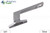 Cam Handle (Offset Base) (Pole Operated) (Truth Hardware 25.70) (Silver) (Left)