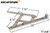 Friction Hinge (Securistyle 'Defender') (10-3/16 inches length)