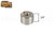 Standoff Bases (1-1/4" Diameter) (Brushed Stainless) (Height 1/4")