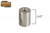 Standoff Bases (1-1/4" Diameter) (Brushed Stainless) (Height 1-1/2")