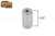 Standoff Bases (3/4" Diameter) (Satin Chrome) (Height 1-1/2")
