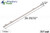 Tie Bar for Interlock Roller System (Truth Hardware) (3 Roller) (Length 26.9 inches)