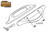 Patio Door Handle (3-15/16" Hole Spacing)