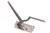 Dual Arm Casement Window Operator (Stainless) (Truth Hardware 'Entrygard' 15.14) (4-7/16" Arm) (Clip Location Top) (Link Offset Up) (Left)
