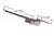 Dual Arm Casement Window Operator (Stainless) (Truth Hardware 'Entrygard' 15.14) (4-7/16" Arm) (Clip Location Top) (Link Offset Up) (Left)
