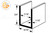 U-channel (9/16'' x 3/4'')