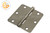 3-1/2'' x 3-1/2'' Butt Hinge (1/4'' Radius Corners) (Standard Pin) (Satin Nickel)