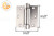 Spring Hinge (Satin Nickle) (3.5 x 3.5'') (Square)