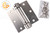 Spring Hinge (Satin Nickle) (3.5 x 3.5'') (Square)