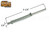 Bifold Door Top Pivot Rod (5-1/8'' Long)