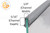 Glazing Gasket (for 5mm Glass) (11/32'' Channel Deep)