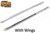 Window Sash Balances (Spring) (w Wings) (Lbs. 25-30) (Length: 33'')