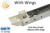 Window Sash Balances (Spring) (w Wings) (Lbs. 17-20) (Length: 18'')