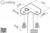 Round Profile Baluster 90-degree Corner Bracket for Round Handrail (1-1/2" Saddle) (1-1/2" Post)