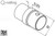 Round Profile Handrail 180-degree Coupler