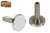Standoff Cap (1-1/2'' Diameter) (Brushed Stainless)