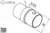 Round Profile Handrail 180-degree Coupler (Outdoor Stainless Steel)