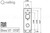 Easy Glass Blok Glass Adapter (Fascia Mount) (Glass 1/2'' - 27/32'') (Outdoor)