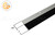 Commercial Door Sweep (w Plastic Bristles) (Anodized Aluminum, 7')