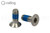 Stainless, 1/2" Flat Head Machine Screw (Q-railing) (5/8'' Length)