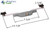Awning Window Operator (Truth Hardware 22.17) (13 1/8" Pivot Shoe) (Aluminum)