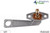 Cam Handle (Pole Operated w Concealed Pawl) (Truth Hardware 27.32) (Aluminum) (Left)