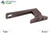 Cam Handle (Offset Base) (Pole Operated) (Truth Hardware 25.70) (Bronze) (Right)