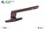 Cam Handle (Offset Base) (Pole Operated) (Truth Hardware 25.70) (Bronze) (Right)