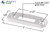 Cam Handle Strike Housing (Truth Hardware 20236) (White)