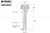 Continuous Geared Hinge (Full Mortise Mount) (Aluminum) (Heavy Duty) (Length 108")