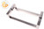 1'' Square Profile Handle Set 13" (Brushed Steel)