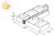 Sliding Screen Door Corner (Solid) (1-1/8'' Width) (2-5/8'' Height) (7/16'' Deep)