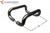 Back-to-back 'D' Handle Set (Black) (Kawneer) (12")