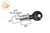 Sliding Glass Door Keyed Cylinder (3/4" Length) (For 1-1/4" Door)