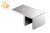 Slip-Over Glass Clip Center Mount (Chrome)