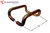 Back-to-back 'D' Handle Set (Brown) (Kawneer) (12")