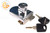 Glass Door Lock (Chrome) (No-Drill)