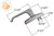 Spatio TT/FO Handle (Silver)