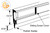 Door Sweep (w Slide Cover) (Kawneer) (Black) (35'' Length)