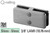 180-degree Flat Connector (Flat Back Style) (3/8" Glass Thickness) (10.76mm Laminated)
