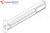 Rim Exit Device (Length 36") (Aluminum) (Keyed)