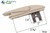 Tie Bar Lock (Short Fork) (Beige) (Truth Hardware)