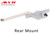 Single Arm Casement Window Operator (Acme) (8" Arm, Rear Mount) (Right)