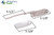 Split Arm Casement Window Operator (Truth Hardware 'Maxim' 50.70) (Right) (White) (Reverse Dyad)
