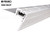 Continuous Geared Hinge (Half Surface Mount) (Aluminum) (Standard) (Length 83'')