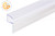 Shower Door Sweep PVC Seal (Clear) (Fin 1/2") (73")